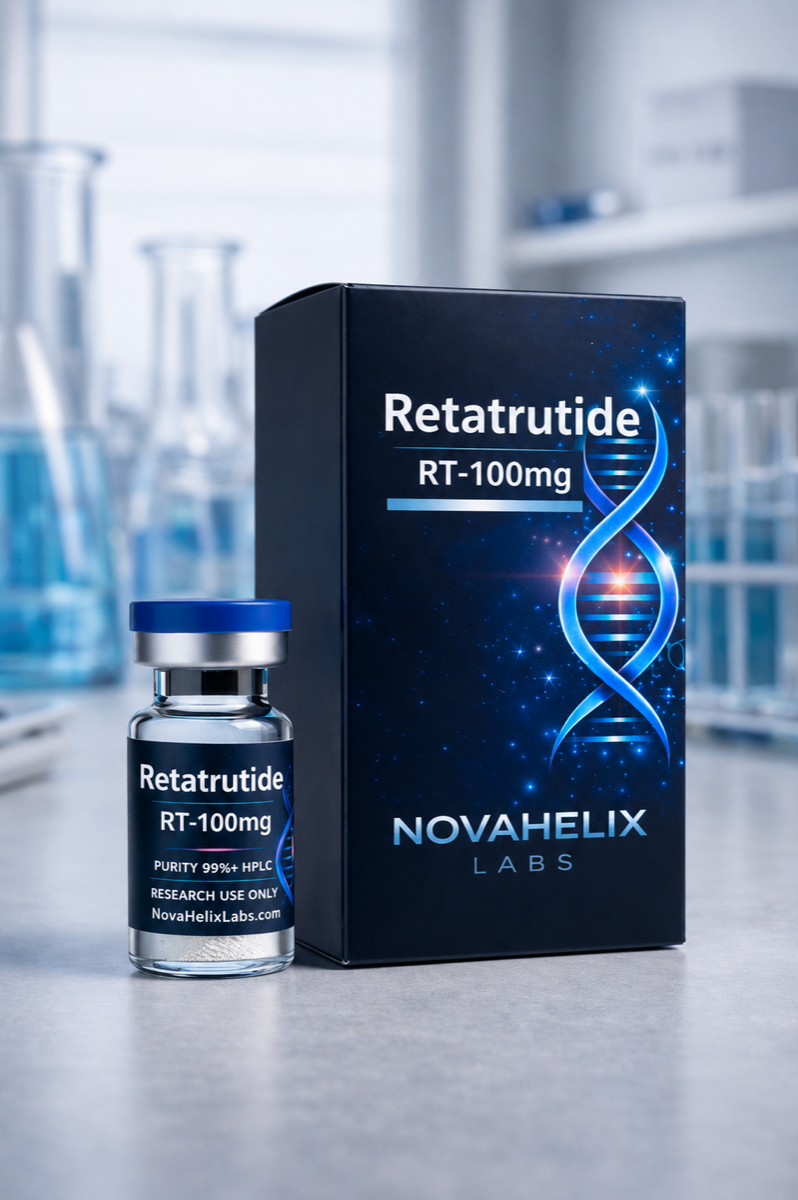 NovaHelix Labs vial and packaging